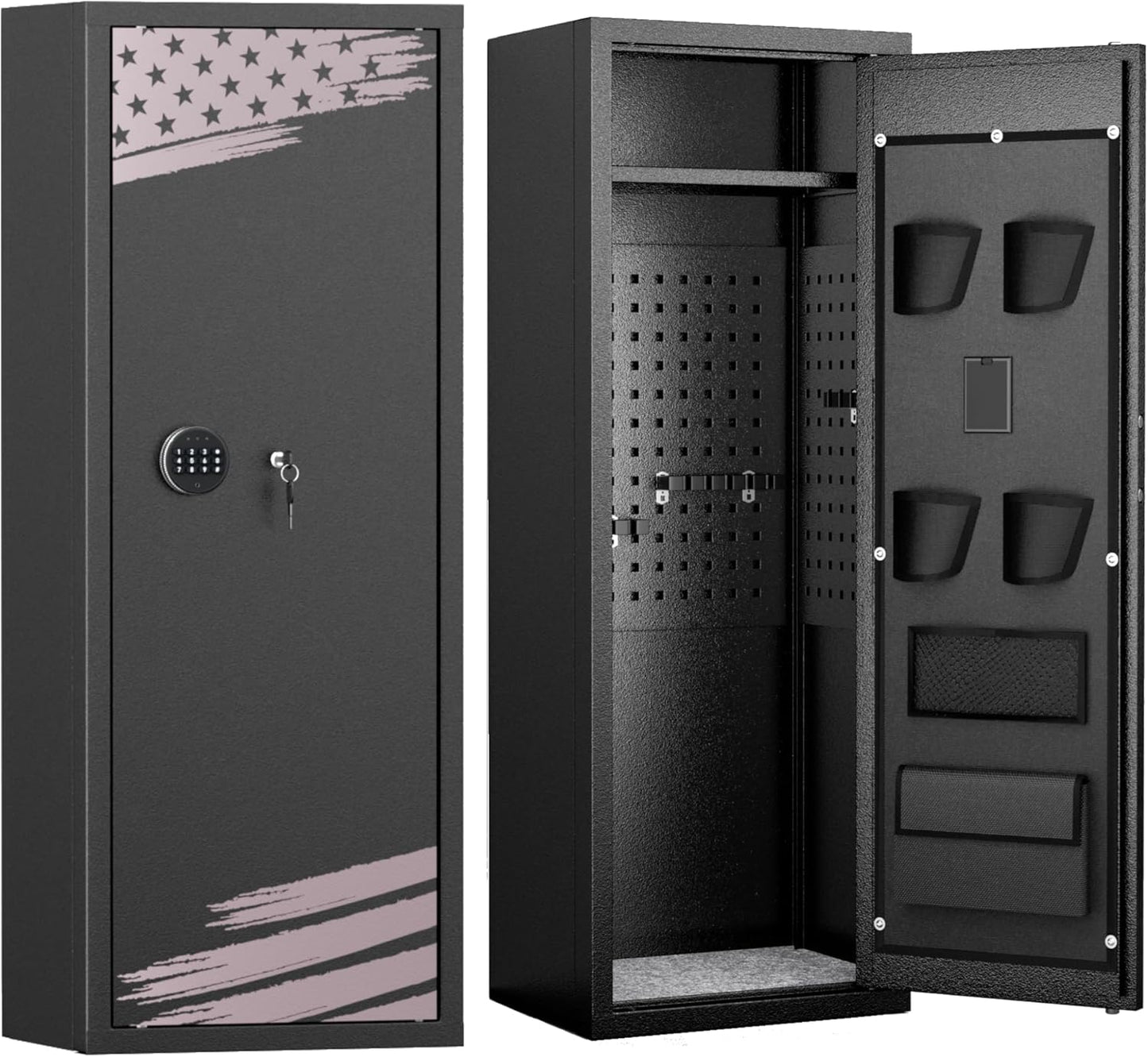 Bonusall 10 Rifle Safe: Fireproof Gun Safe for Home Security
