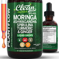 Moringa Supplement Drops with Spirulina, Ashwagandha & Turmeric