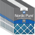 Nordic Pure 20x24x1 Pleated MERV 7 Air Filters 12 Pack - Reliable Home