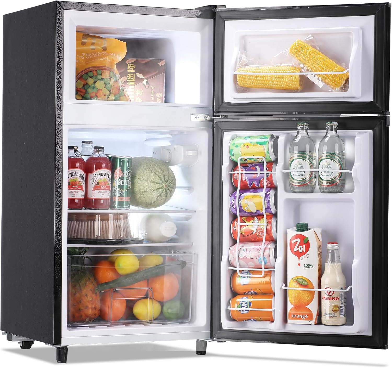 WANAI Mini Fridge with Freezer: Compact Convenience for Any Space