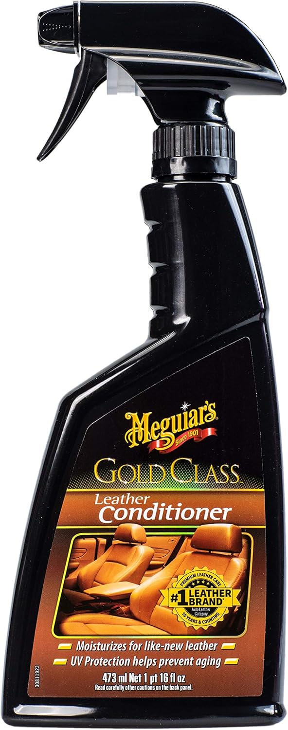 Revitalize Leather: Meguiar's 16 Oz Conditioner