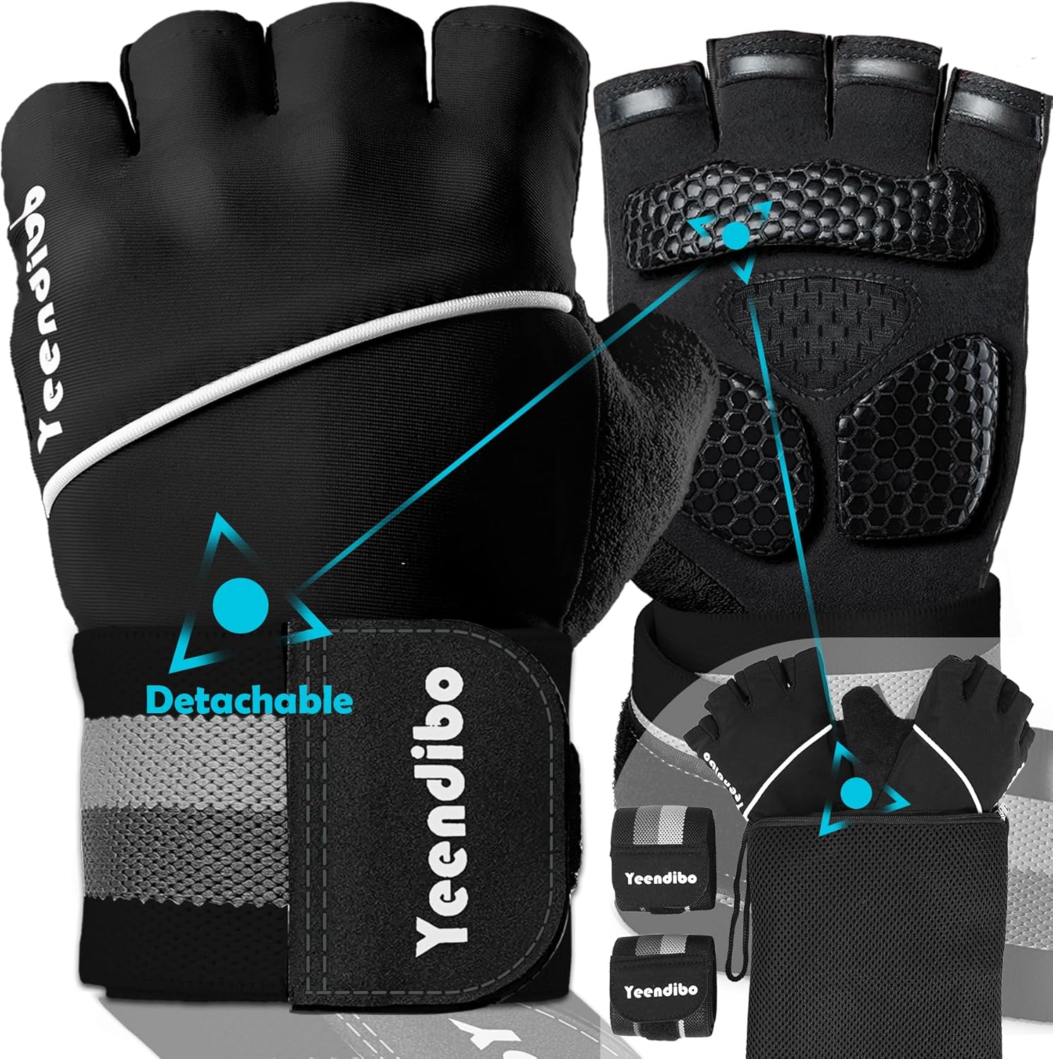 Ultimate Grip & Protection Workout Gloves
