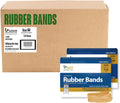 Rubber Bands Size 64 Bulk Case - Durable 3,200 Bands for Offices