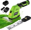 Cordless Grass Shear & Shrubbery Trimmer 12V - Lightweight One-Hand