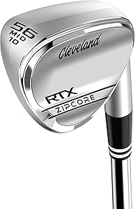 Cleveland Golf RTX ZipCore Tour Satin Wedge for Precision Play