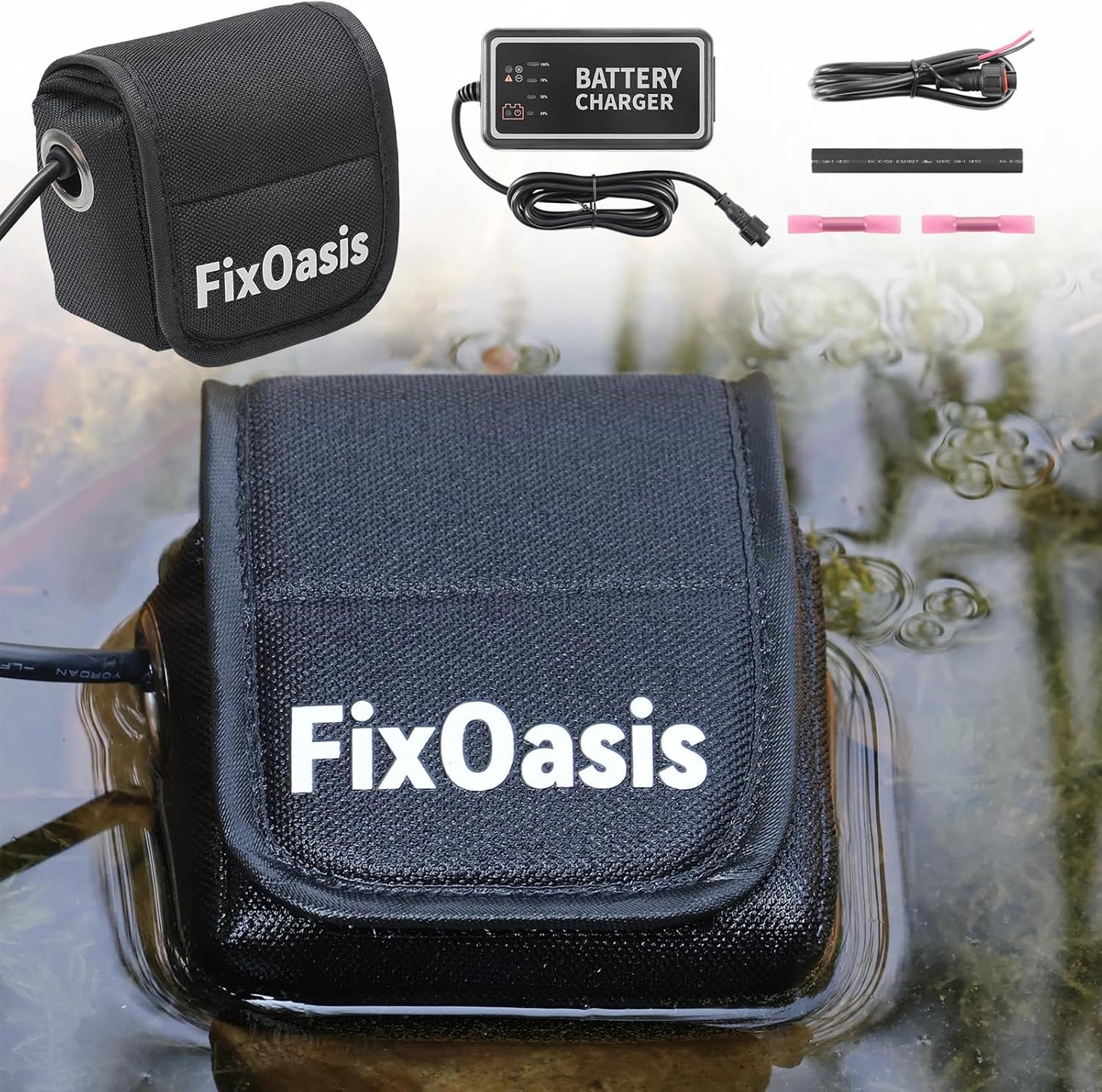 5Ah High-Capacity Fish Finder Battery Kit for Outdoor Adventures