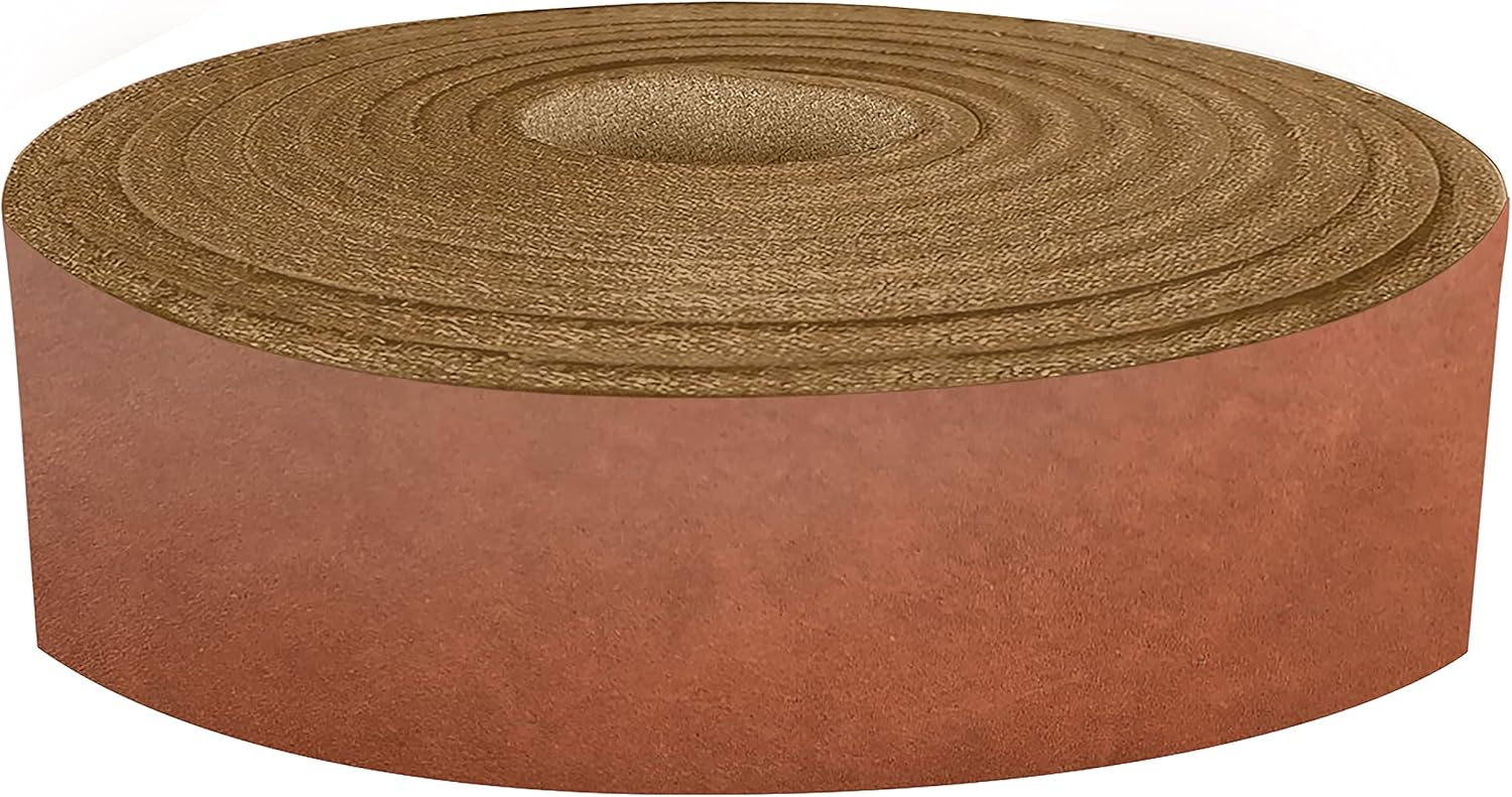 Premium Whiskey Brown Full Grain Leather Straps for Crafting