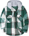 Cozy Kids Flannel Hoodies in Classic Plaid Design for Fall