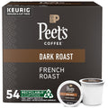 Peet's Coffee Dark Roast K-Cup Pods - French Roast 54 Count