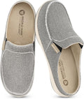 Mens Slippers with Arch Support - Wide Fit Indoor Outdoor Clogs