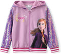 Disney Frozen Elsa Toddler Girl Jacket with Sequin Hoodie