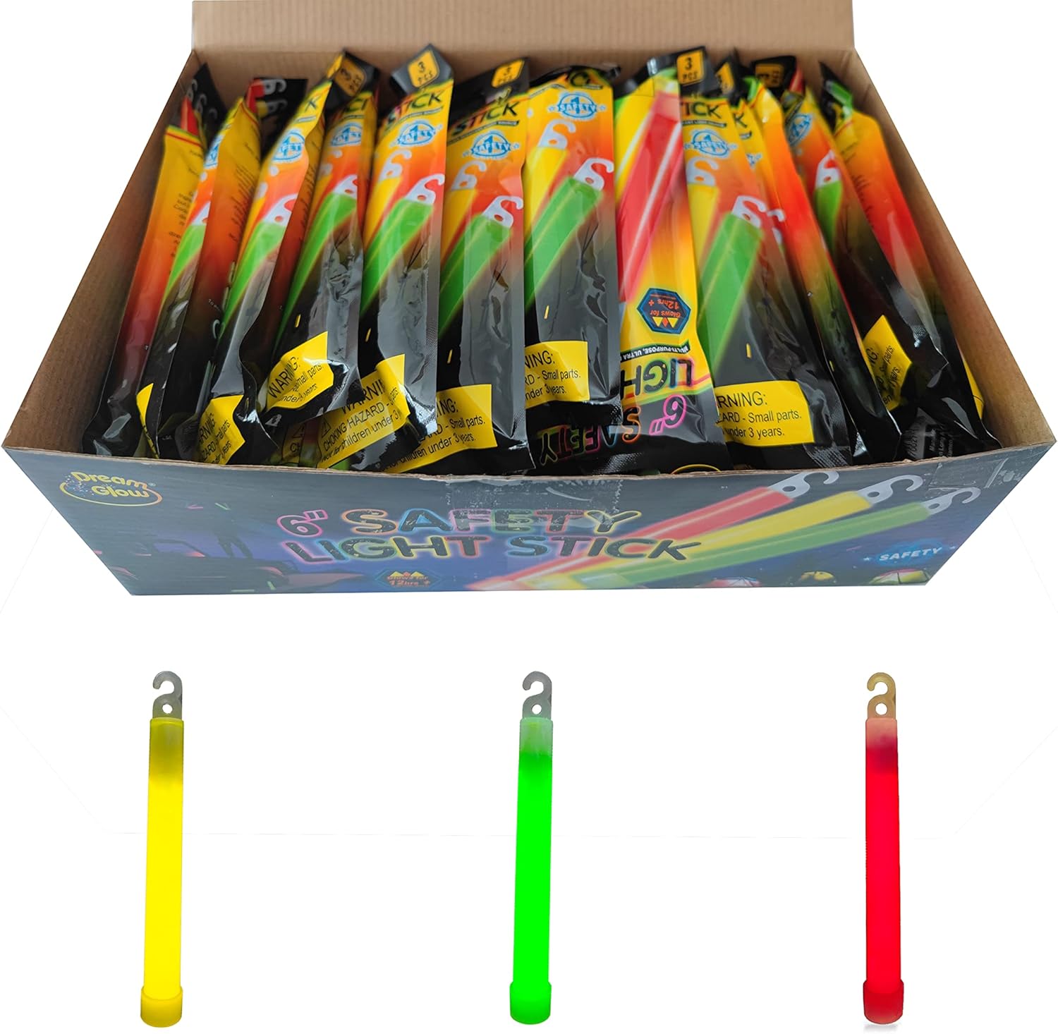 Industrial Grade Glow Sticks for Emergency and Party Use