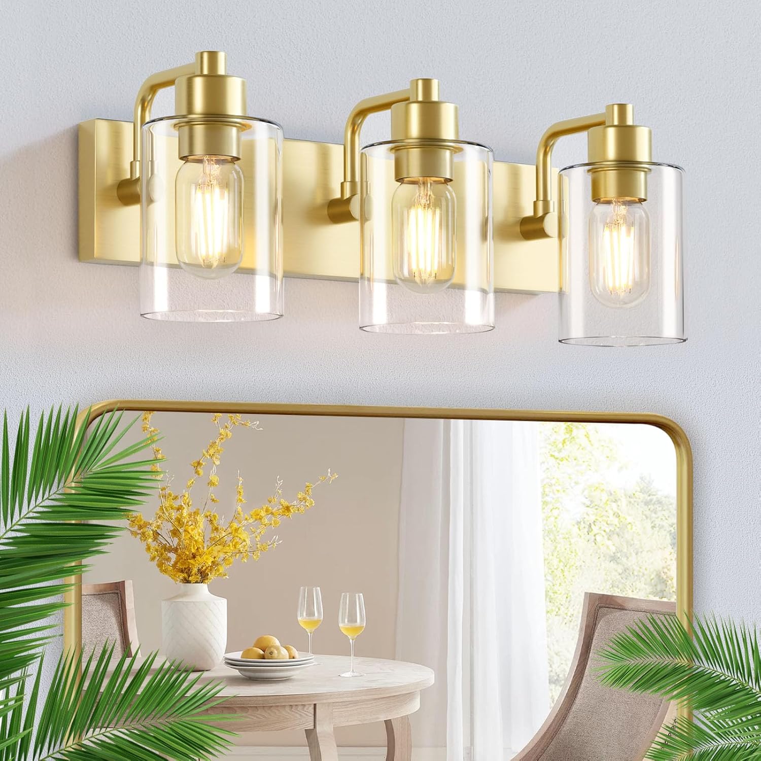 Gold Bathroom Light Fixtures for Modern Home Decor and Style