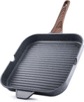 SENSARTE Nonstick Grill Pan 12in - Versatile Indoor/Outdoor Griddle