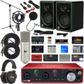 Focusrite Scarlett 4i4 USB-C Audio Interface Studio Bundle - Complete