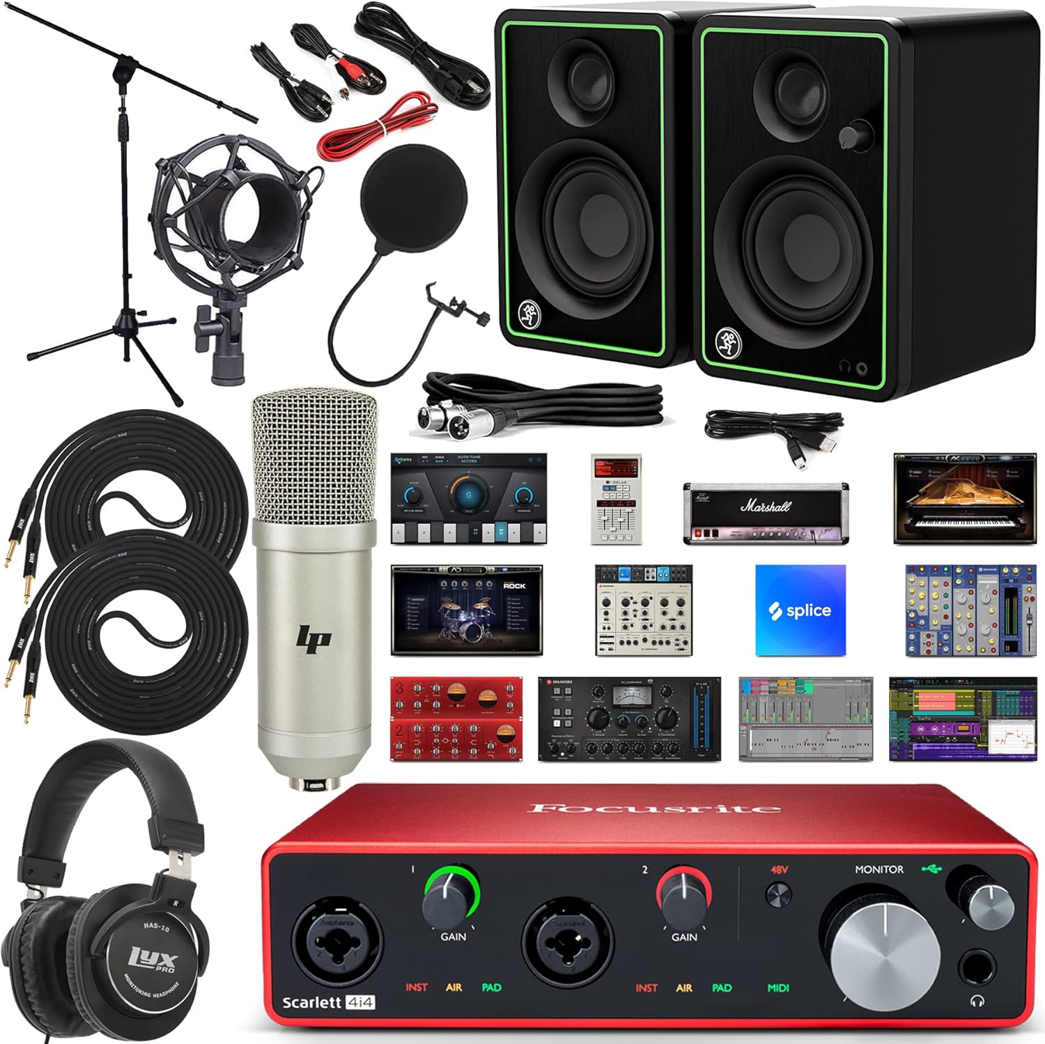 Focusrite Scarlett 4i4 USB-C Audio Interface Studio Bundle Review