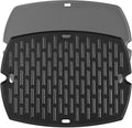 Cast Iron Reversible Griddle Plate for Weber Q Series - Heavy Duty
