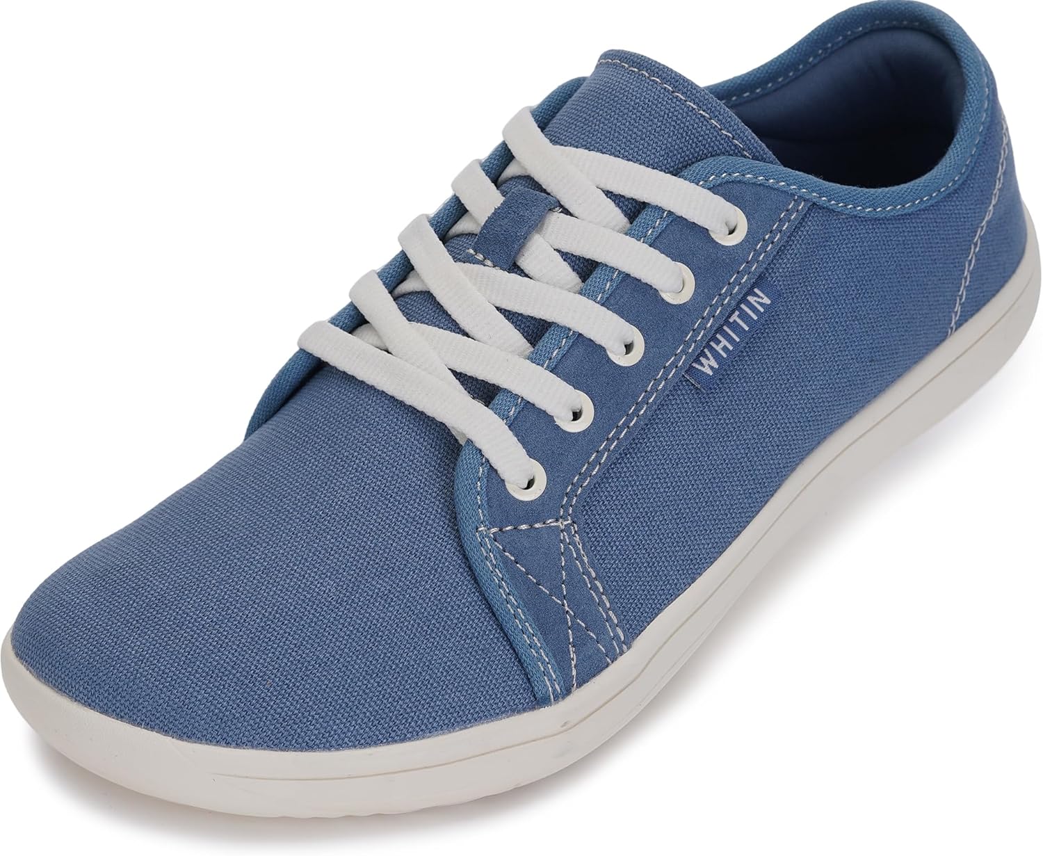 WHITIN Women's Canvas Barefoot Shoes for Minimalist Comfort