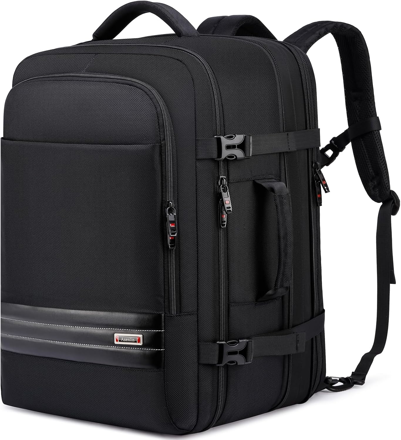 Asenlin Travel Backpack for Women Men, Expandable 40L-50L