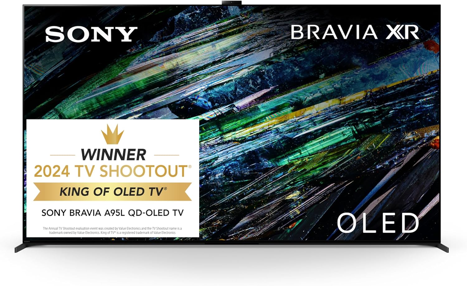 Sony QD-OLED 77 inch BRAVIA XR A95L Series 4K Ultra HD TV