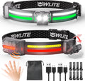 EGUKU Headlamp Flashlight 2Pack - Bright 1200L, Motion Sensor
