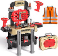 Deejoy Kids Toy Bench with Realistic Tools and Electric Drill