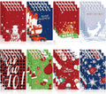 Christmas Mini Spiral Notepads 24 Pack - Pocket Holiday Memo Pads