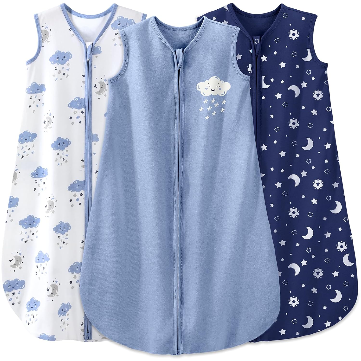 Yoofoss Baby Sleep Sack 3 Pack for 18-24 Months - Organic Cotton