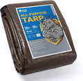 GUARD SHIELD Tarps Heavy Duty Waterproof 20x30 ft - Thick 10mil