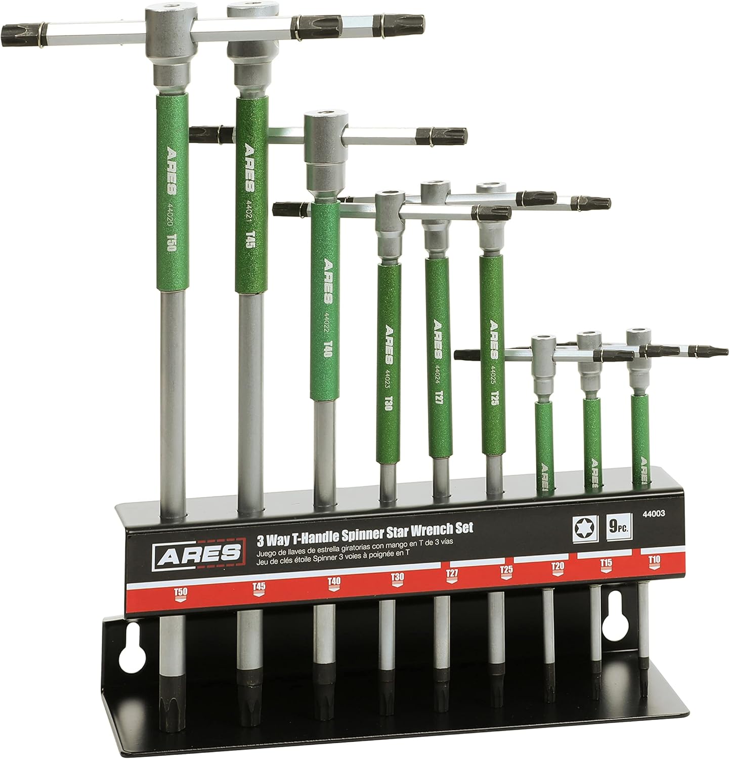 ARES 44003 9-Piece Torx T-Handle Spinner Wrench Set Review