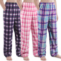 IHU 3 Pack Girls Pajama Pants Micro Fleece Soft PJ Bottoms - Warm