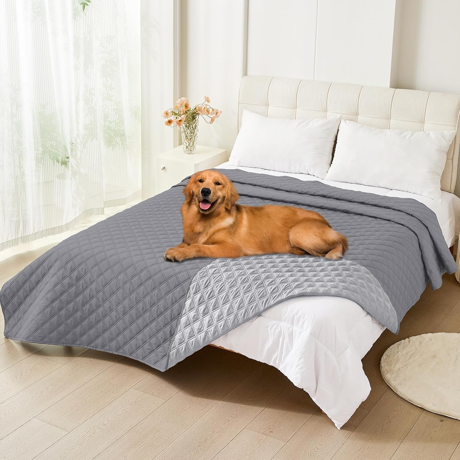 Smiry Waterproof Dog Blanket for Sofa and Furniture Protection
