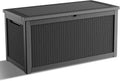 320 Gallon Waterproof Outdoor Storage Box for Patio and Garden