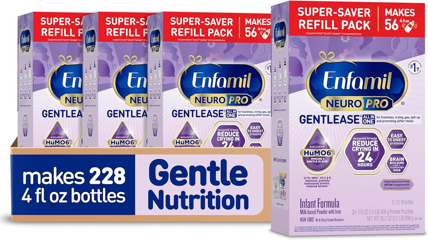 Enfamil NeuroPro Gentlease Baby Formula for Fussiness Relief