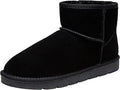 Jousen Men's Snow Boots Casual Slip On Winter Boots for Men