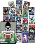 Assorted Set of 100 Football Trading Cards - Starter Collection