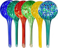 Large Self Watering Globes for Plants Set of 6 - Easy Automatic Care