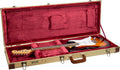 Electric Guitar Case for Stratocaster & Telecaster - Tweed Wooden