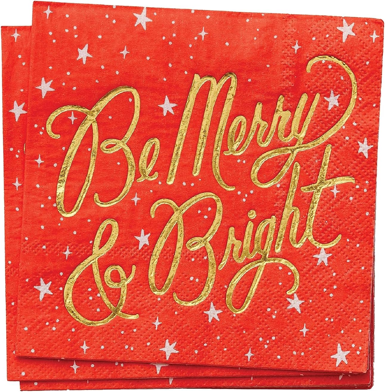 RIFLE PAPER CO. Festive Cocktail Napkins Set, 20-Pack