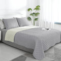 Full/Queen Reversible Quilt Set - Lightweight Water Resistant