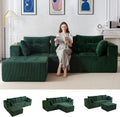Modular L Shaped Sectional Sofa Couch - Configurable Cloud Comfort