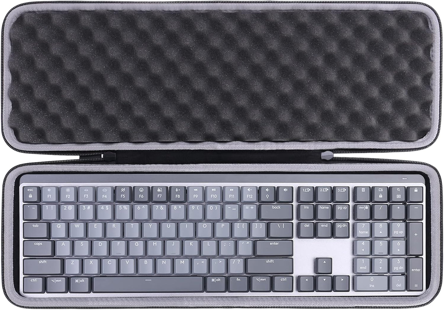 co2CREA Hard Case for Logitech MX Mechanical Keyboard Protection