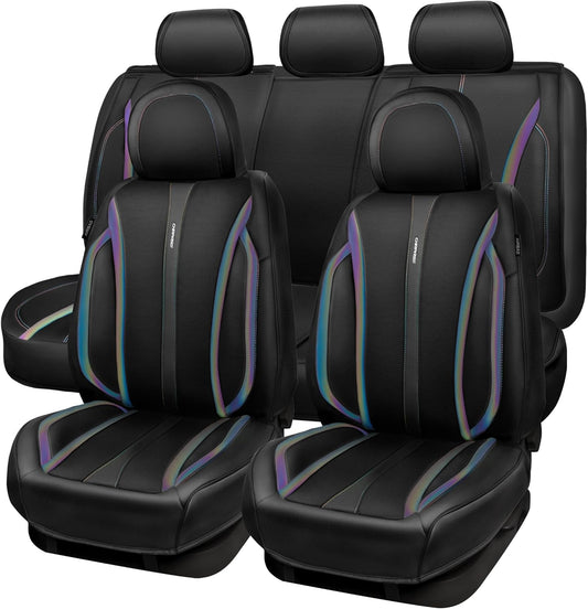 CAR Pass Nappa Leather Car Seat Covers for SUVs and Sedans
