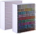 Marker Storage Organizer 2 Pack - Desk Rack for 600 Markers