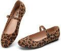 Trary Mary Jane Ballet Flats Black Womens Flats - Comfortable All-Day