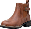 Jeossy Women's 9006 Ankle Boots Short Chelsea Booties - Comfortable on