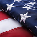 American Flag 6x10 Outside US Flag - Heavy Duty Embroidered Stars