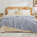 Cotton Muslin King Blanket 108x90 - Breathable Lightweight Bed