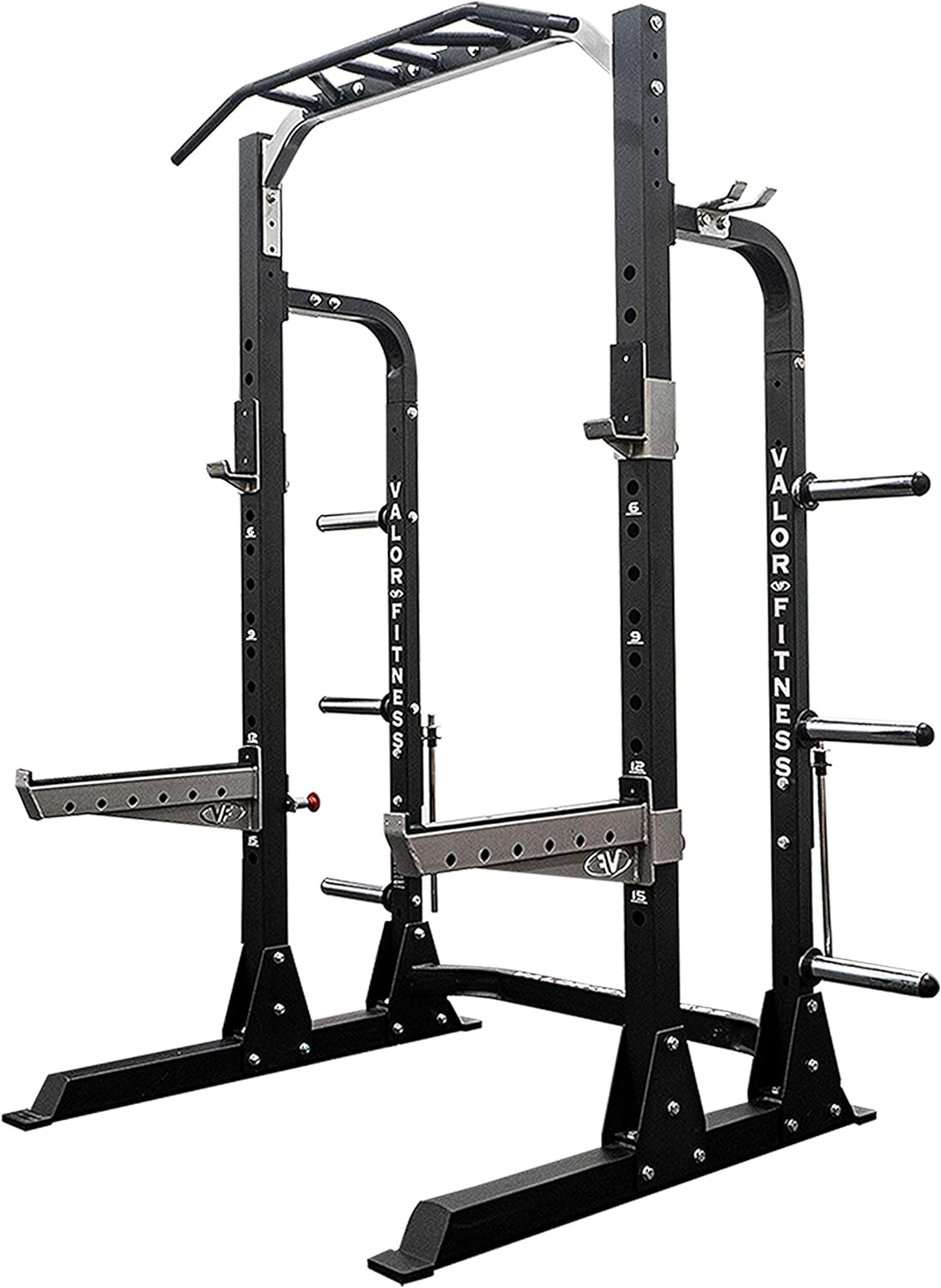 Valor Fitness Half Rack - 5 Position Pull Up Station