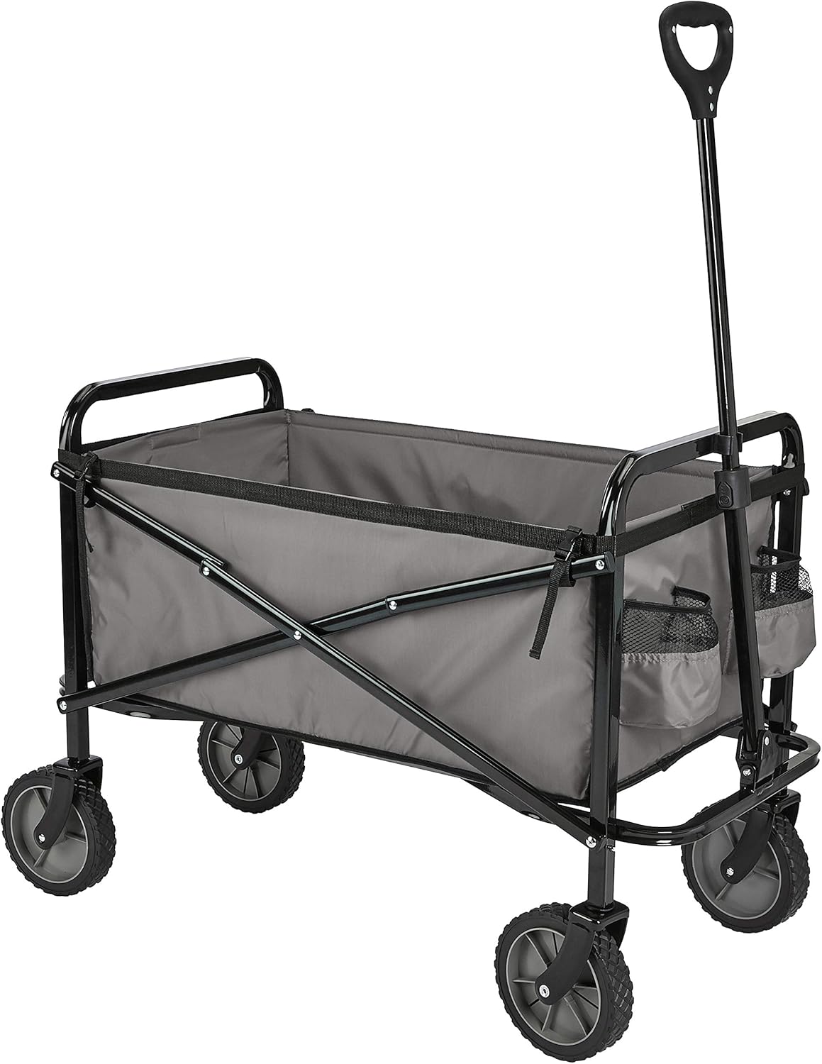 Collapsible Folding Heavy Duty Utility Wagon for Outdoor Use